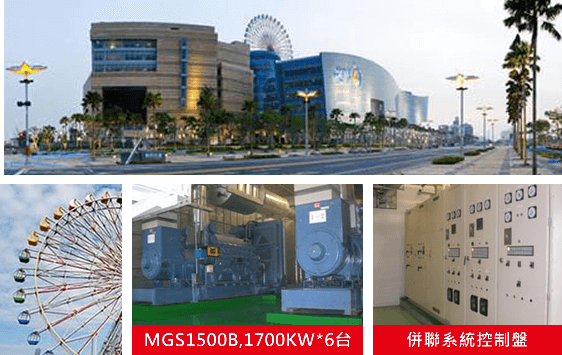 MGS1500B,1700KW*6台 / 併聯系統控制盤